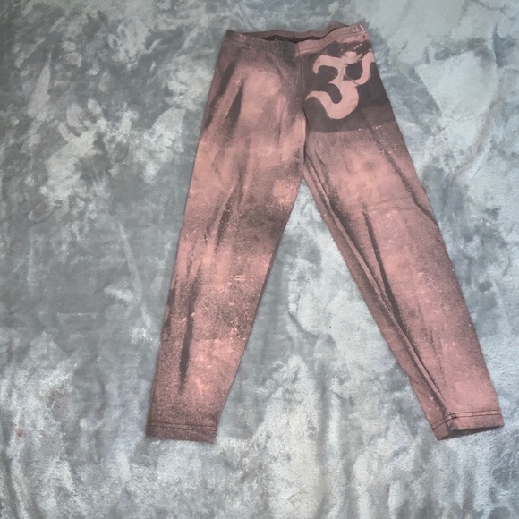 I LOVE YOGA Pants - TIE DYE YOGA PANTS